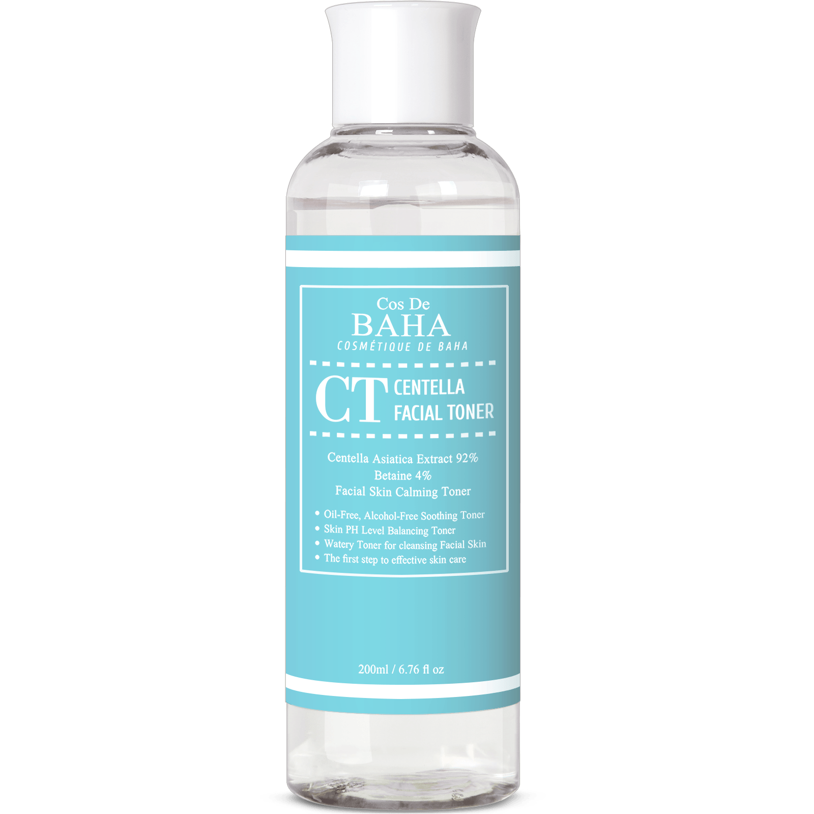 Centella Asiatica (CICA) Madecassoside Betaine 4% Facial Toner (CT) (200ml)