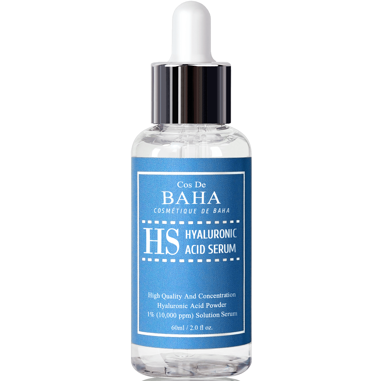 Pure Hyaluronic 1% 10,000 ppm Serum (H60) (60ml)