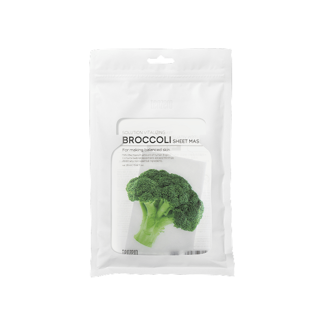 Solution Vitalizing Broccoli Sheet Mask (25 ml*10)