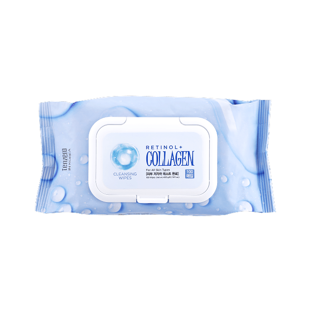 Retinol Collagen Cleansing Wipes (100 매(Wipes) 
400 g)