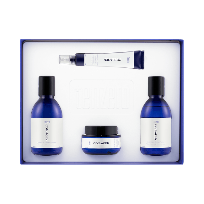 Deep Aqua Collagen Skin Care 4 Set (-)